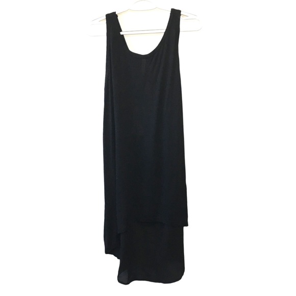 Mur Mur Dresses & Skirts - NWT Mur Mur Black Sleeveless High Low Dress S